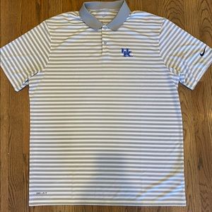 Nike Golf Dri-Fit University of Kentucky (UK) Polo